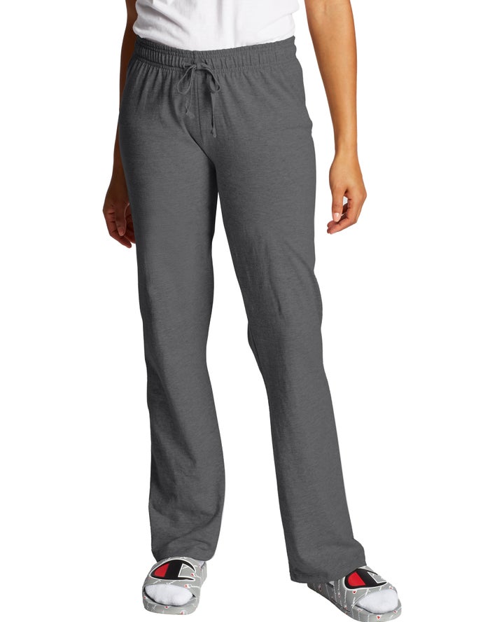 Pantalones Champion Mujer - Classic Jersey ( Gris Oscuro ) 5326781-WK